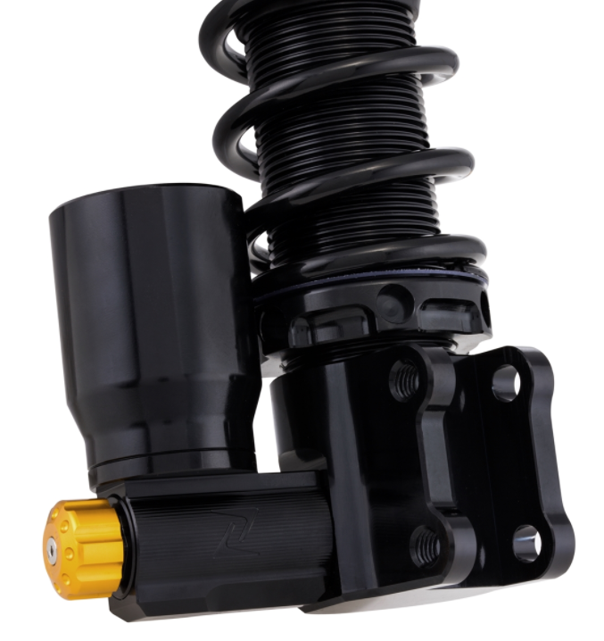 Stoßdämpfer "Black Edition", vorne für Vespa Primavera/​Sprint 50 -150ccm ('17-), schwarz