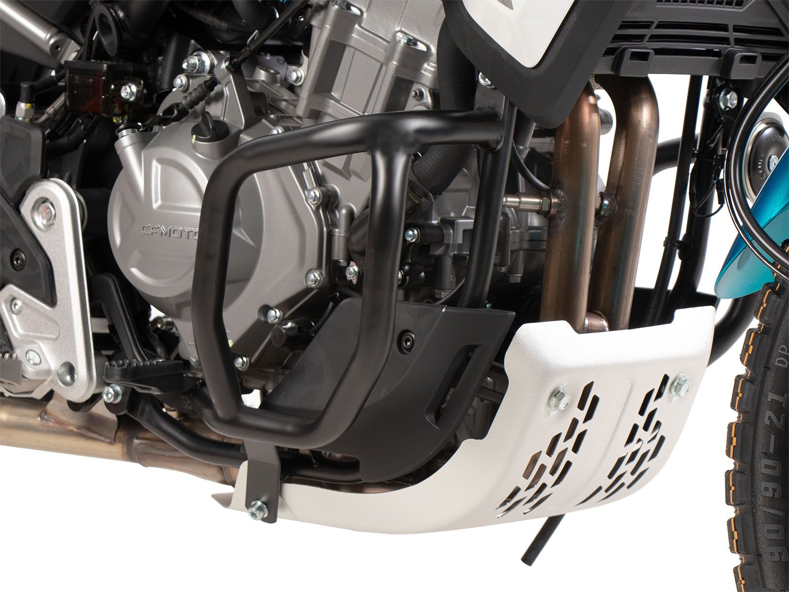 Motorschutzbügel schwarz für CFMoto 450 MT (24-) Hepco & Becker