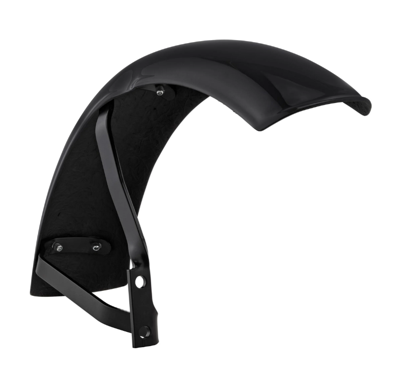 Kotflügel Garelli EVO II für Vespa PX 80-200ccm, GFK, schwarz