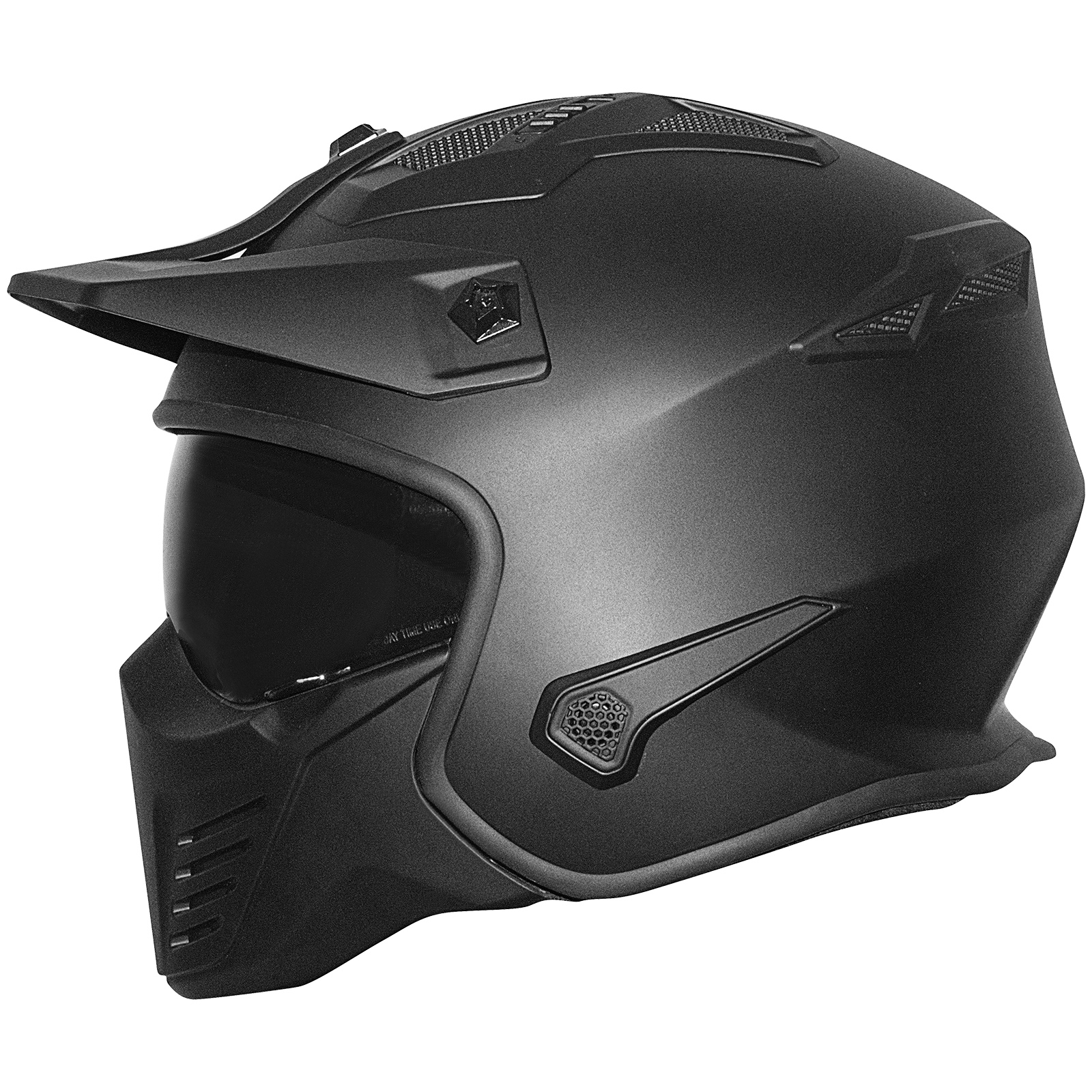 Germot Helm GM 44, matt-schwarz