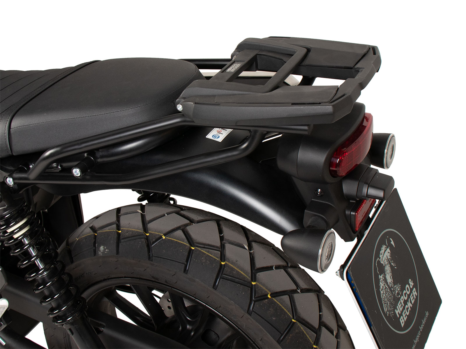 Easyrack Topcase-Träger schwarz für Honda CL 500 Scrambler (23-) Hepco & Becker