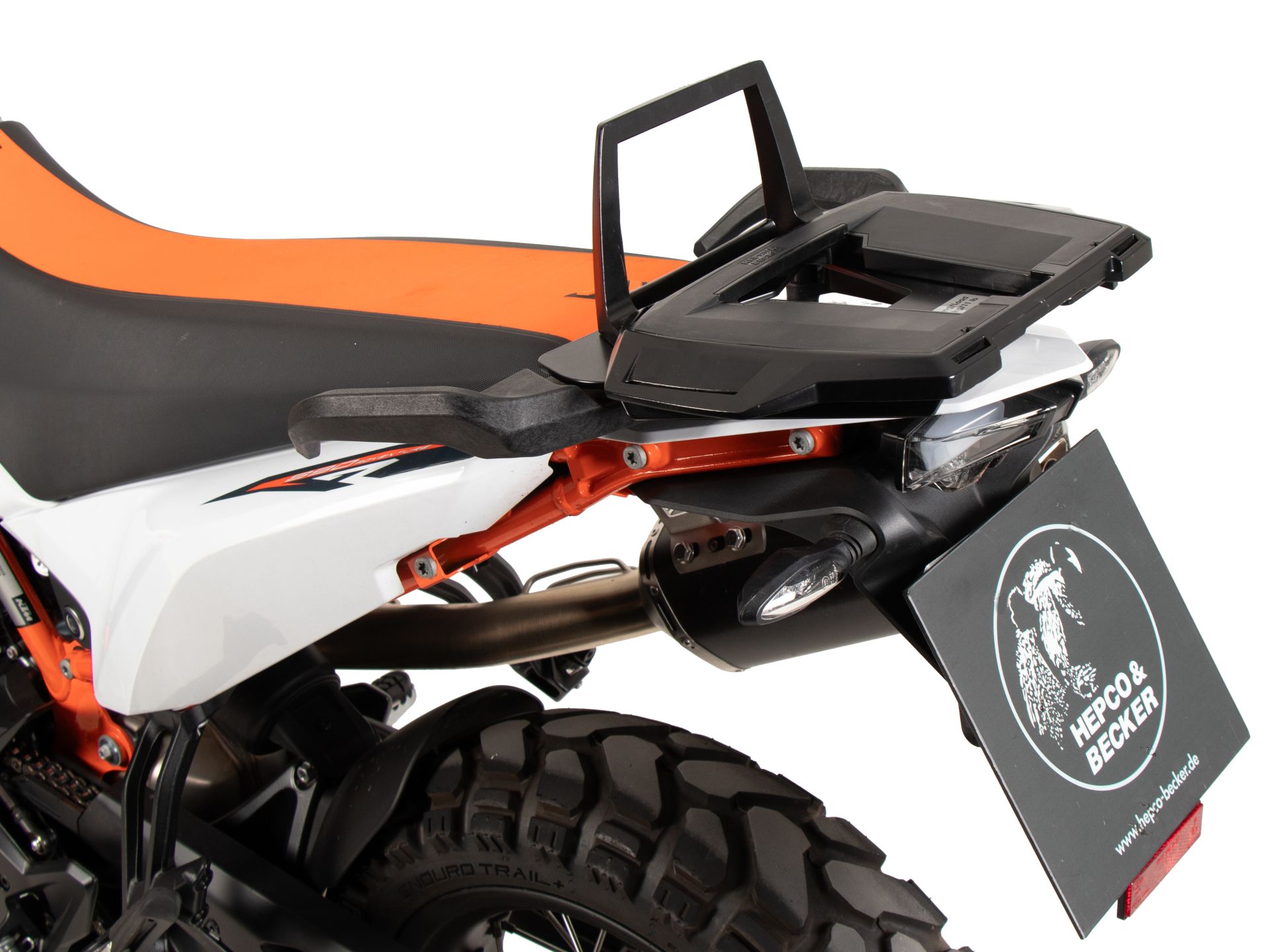 Alurack Topcase-Träger für KTM 890 Adventure / R (23-) Hepco & Becker
