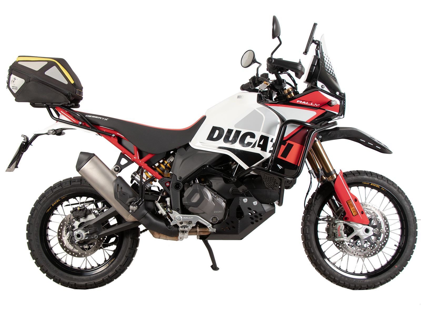 Smartrack Heckträger schwarz für Ducati DesertX Rally (24-) Hepco & Becker