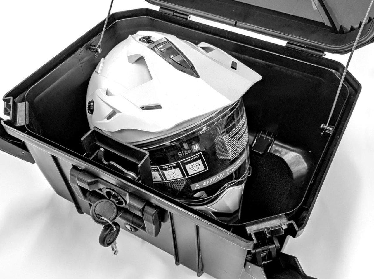 Top Case Kit mit Halteplatte 40 L für Aprilia Tuareg 660