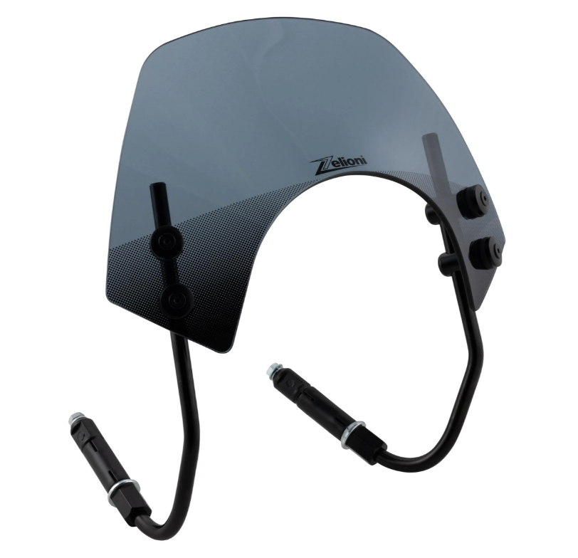 Flyscreen ZELIONI Racing für Vespa GTS/​GTS Super 125-300ccm, schwarz getönt