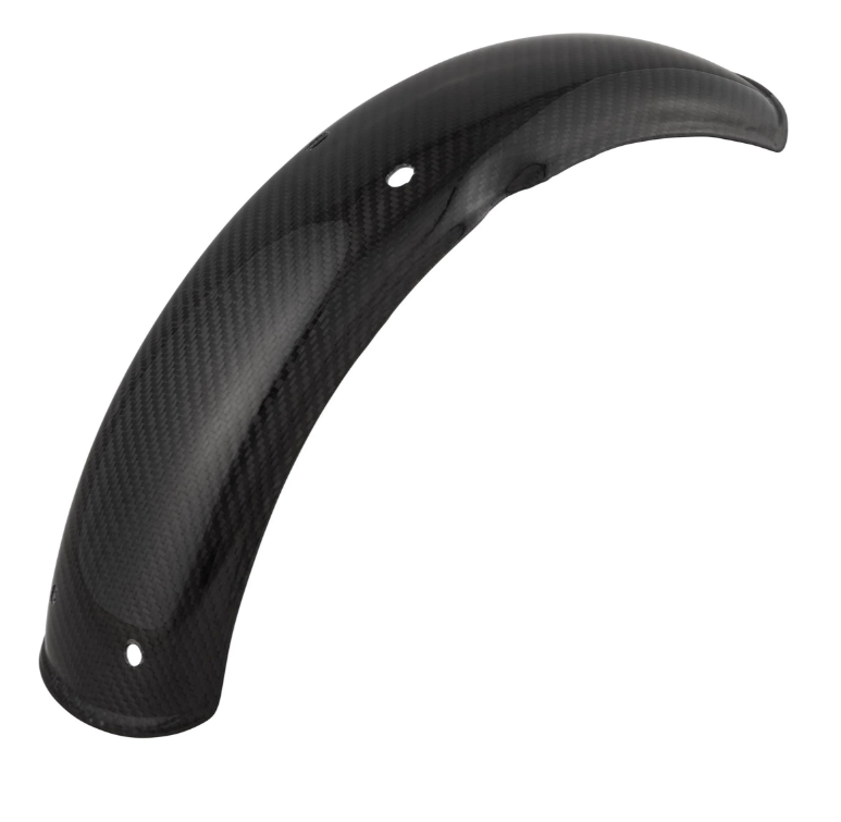 Kotflügel 2.0 Garelli EVO II ohne Halter für Vespa PX 80-200ccm, Carbon klar