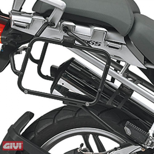 Givi Seitenkoffer Träger Stahlrohr Schwarz BMW R1200GS Bj.04-