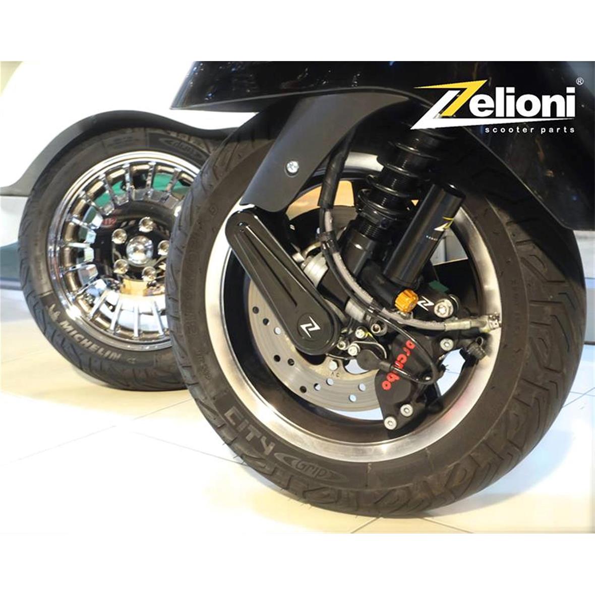 Schwingenabdeckung, schwarz Zeloni für Vespa Primavera/​Sprint/​GTS/​GTS Super 50-300ccm ('14-'16)