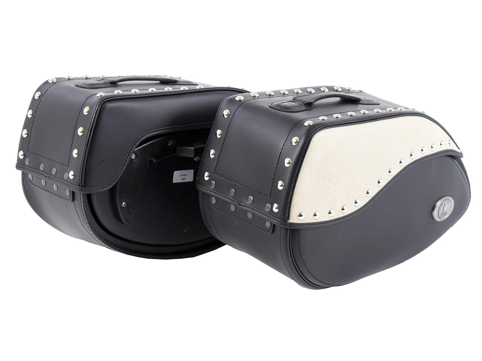 Satteltaschensatz Ivory für C-Bow Träger Hepco & Becker