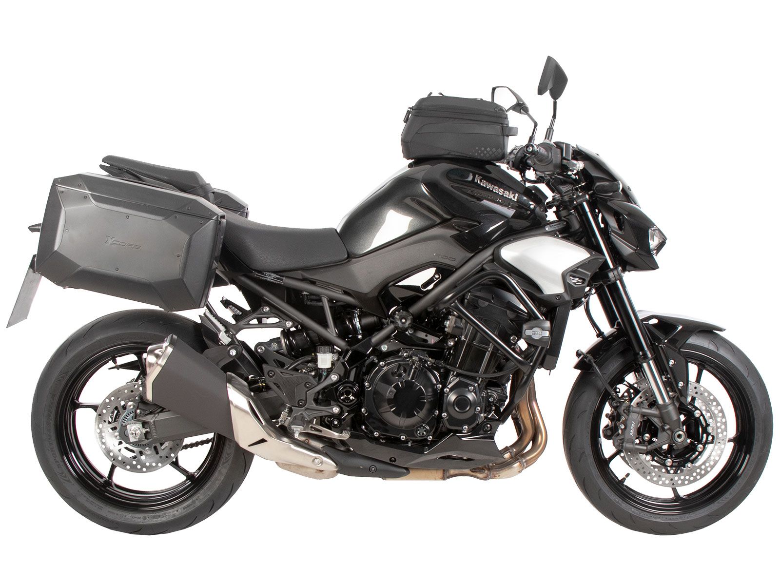 C-Bow Seitenträger schwarz für Kawasaki Z 900 /SE (25-) Hepco & Becker