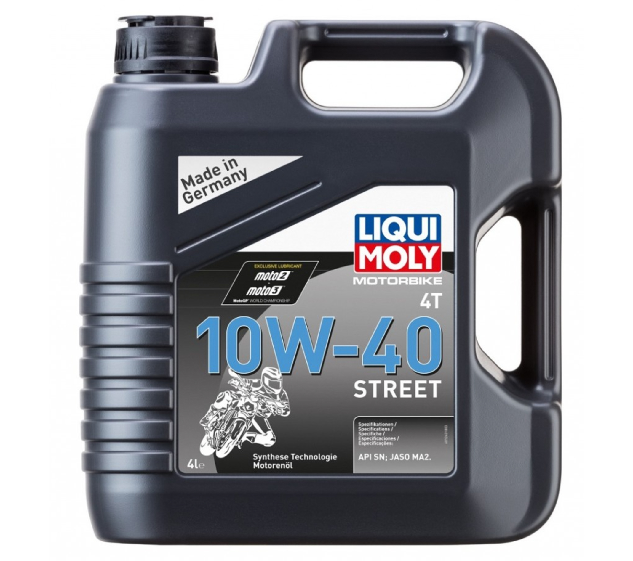 Liqui Moly Motoröl 4-Takt, 4 l, SAE 10W-40, Street, teilsynthetisch