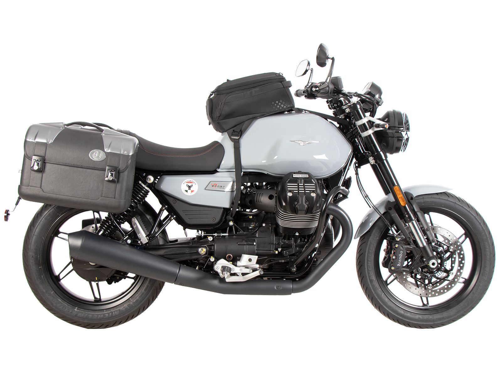 C-Bow Seitenträger schwarz für Moto Guzzi V7 850 Special (25- ) Hepco & Becker
