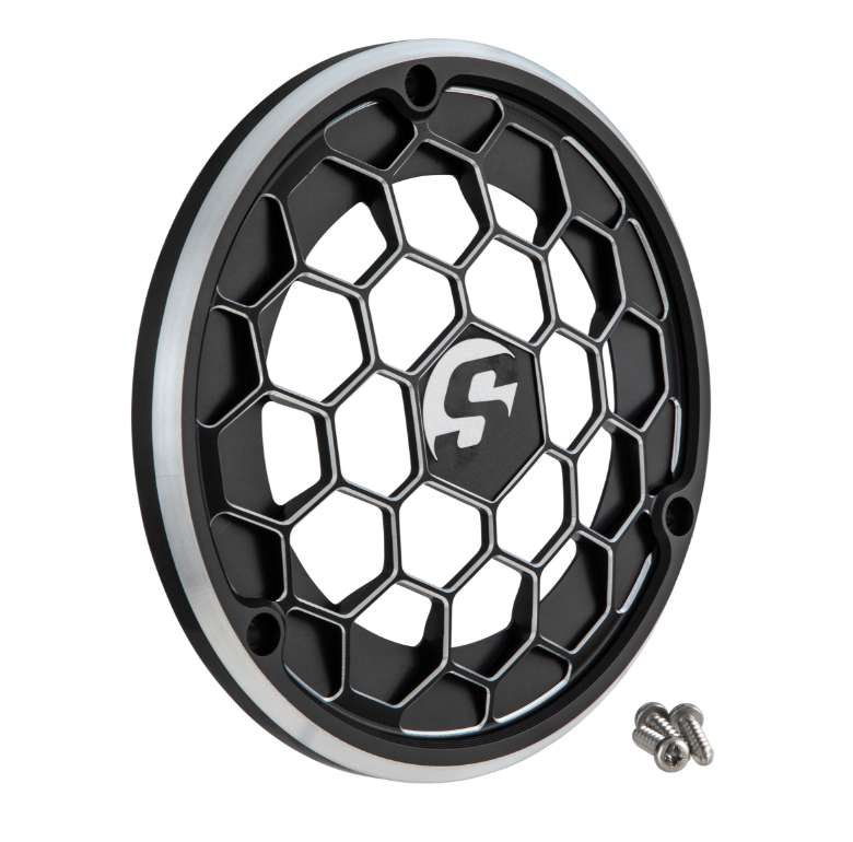 Abdeckung Lüfterradabdeckung für Vepsa LX/​S/​Primavera/​Sprint/​946, schwarz matt