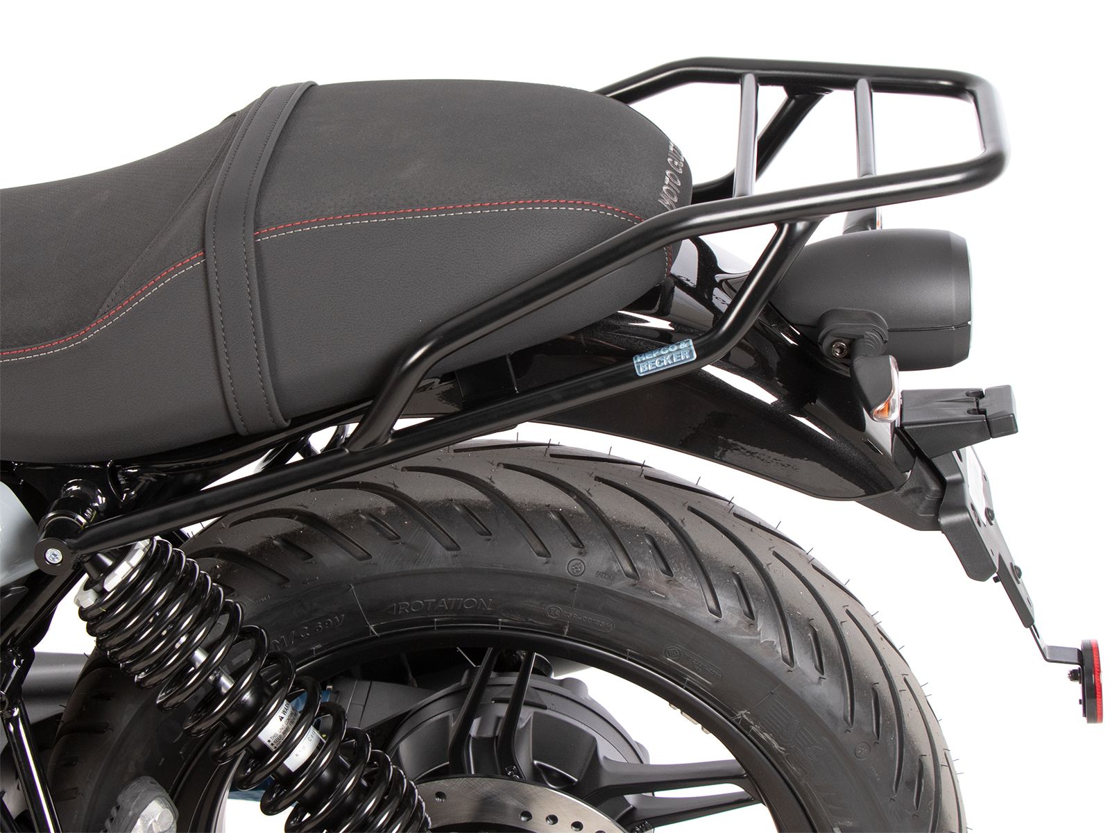 Rohrgepäckbrücke schwarz für Moto Guzzi V7 850 Sport (25-) Hepco & Becker