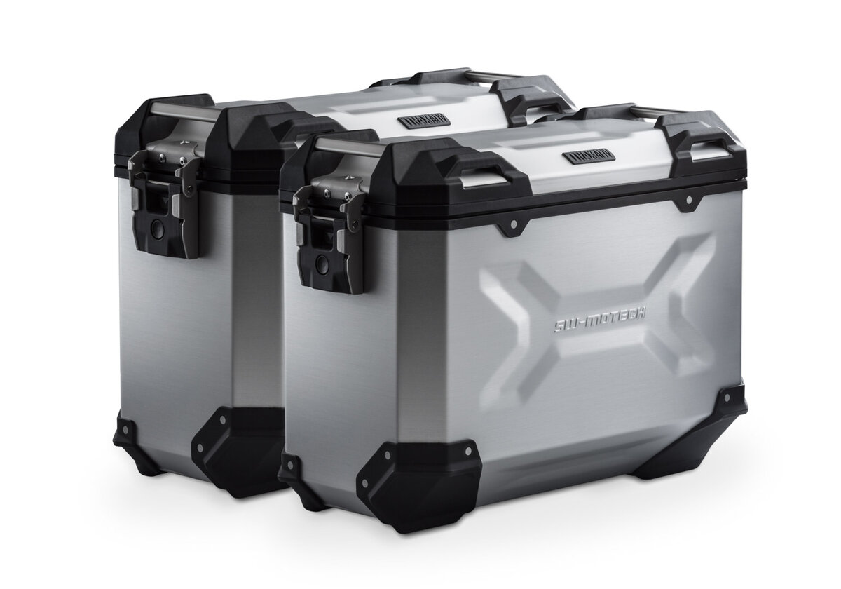 SW-Motech TRAX ADV Alukoffer-System silber für (37l) für BMW F 900 XR (20-), 4R90 (K84)
