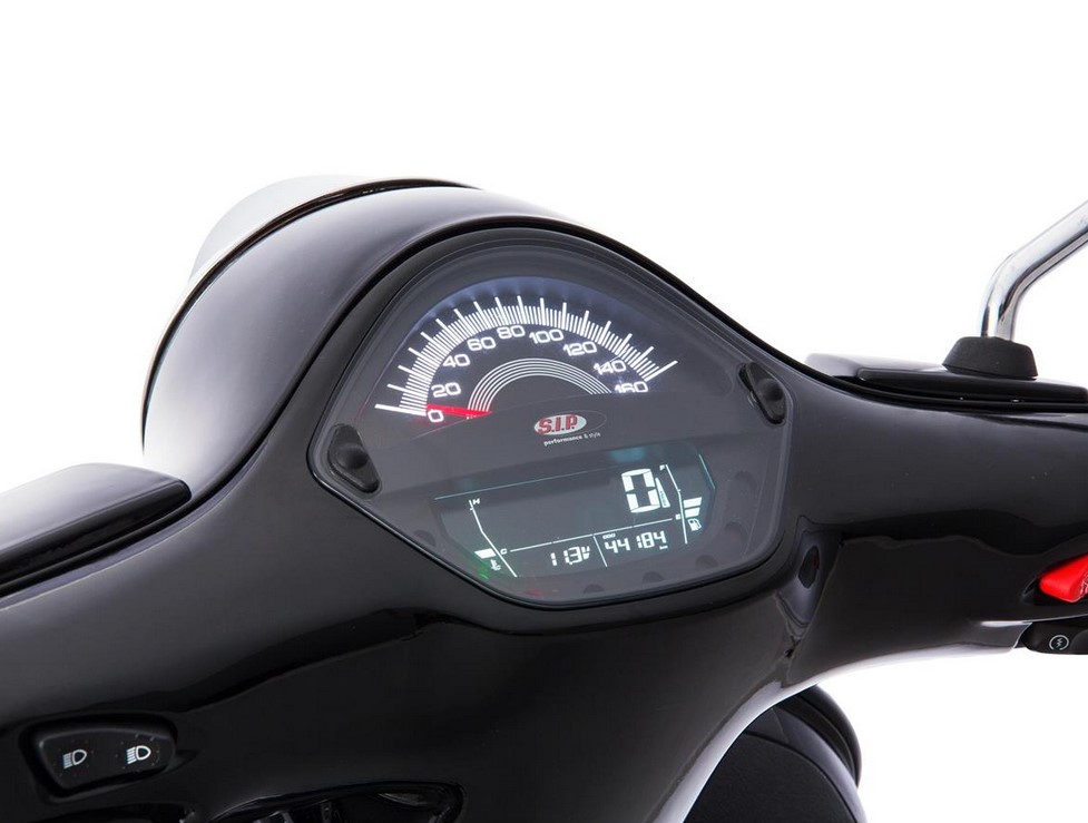 Drehzahlmesser/Tacho für Vespa GT/​GT L 125/​200ccm/​ GTS 125ccm, schwarz