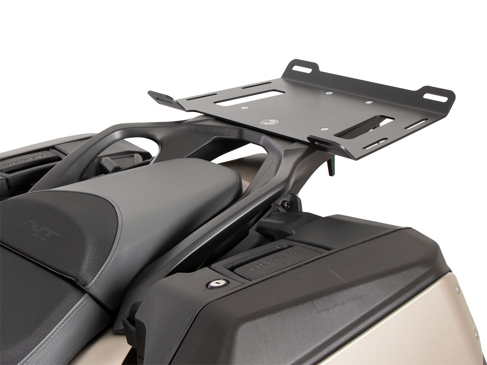 Gepäckbrückenverbreiterung schwarz für Original-Gepäckbrücke Honda NT 1100 (22-24) Hepco & Becker