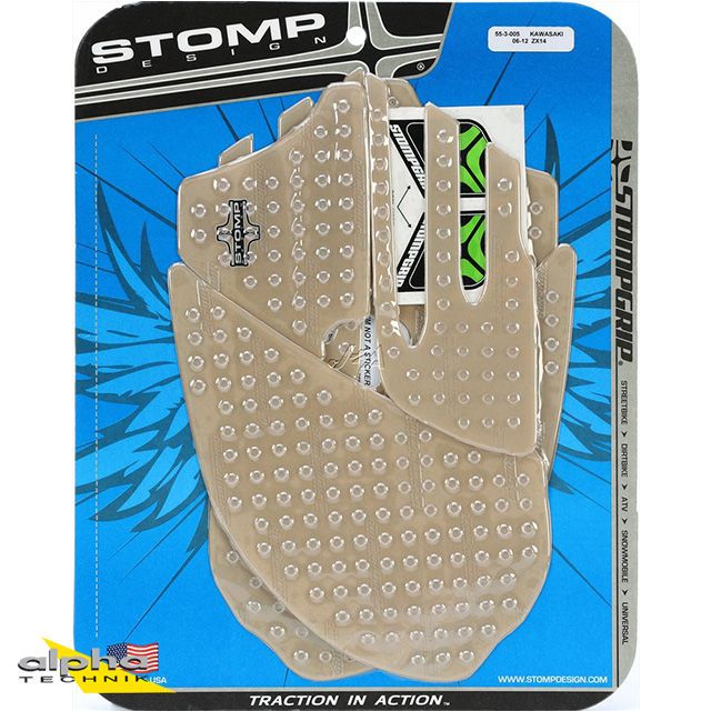 Stompgrip klar Volcano für Kawasaki ZZR1400 2012-20