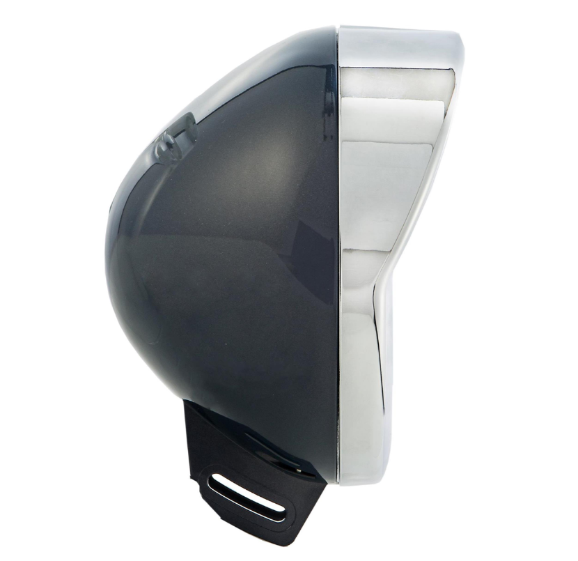 Lampenring mit Lampenschirm für Vespa LXV 50-150ccm, chrom