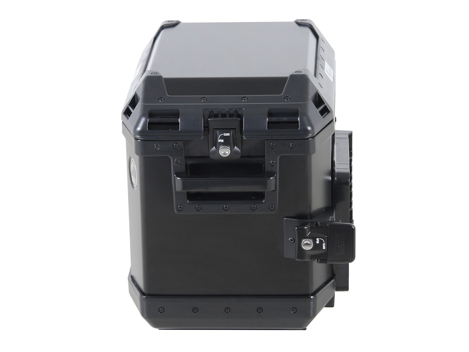 Seitenkoffer Alu Xplorer 40 black Hepco & Becker