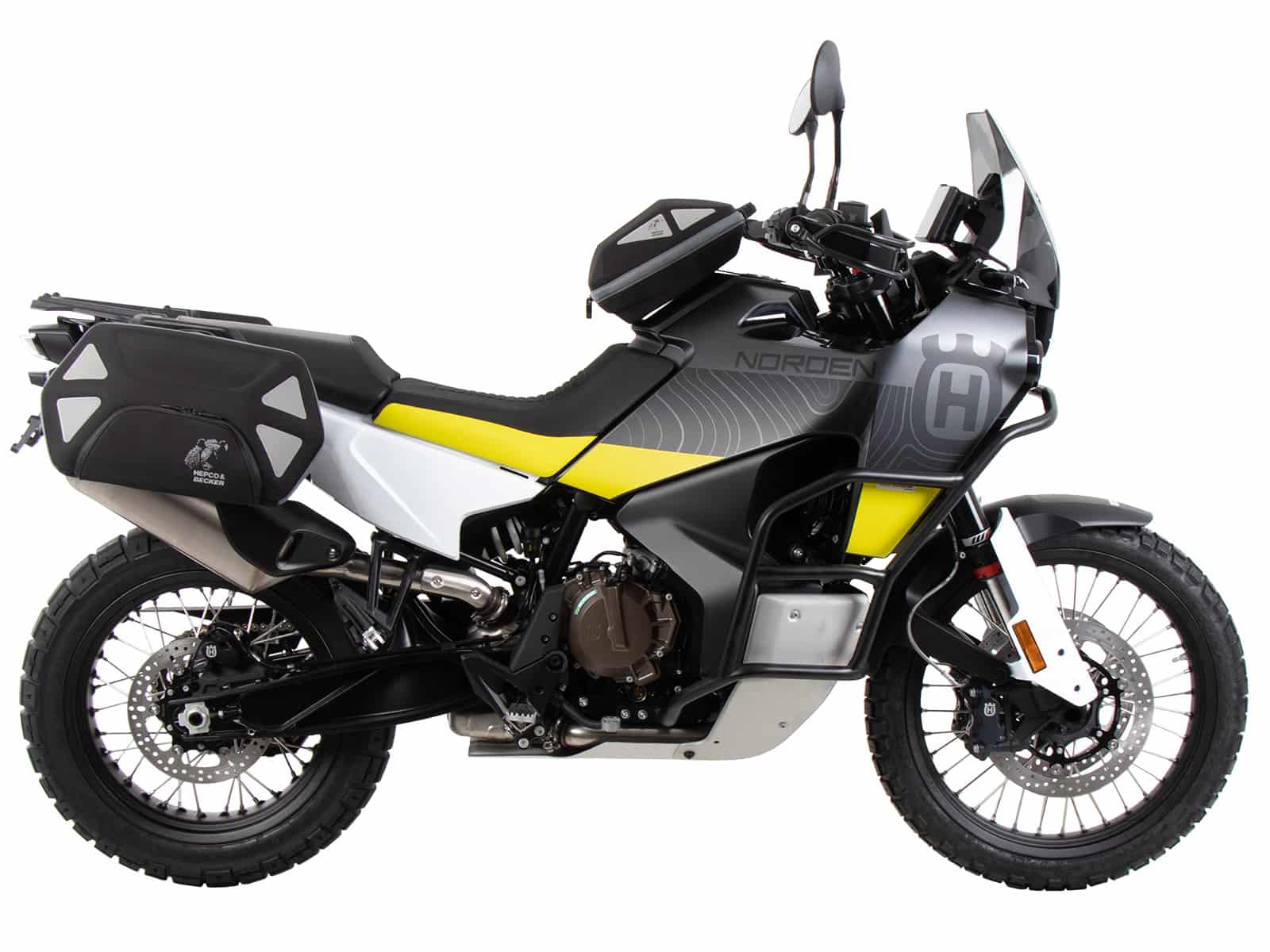 C-Bow Taschenhalter für Husqvarna Norden 901 (22-) Hepco & Becker