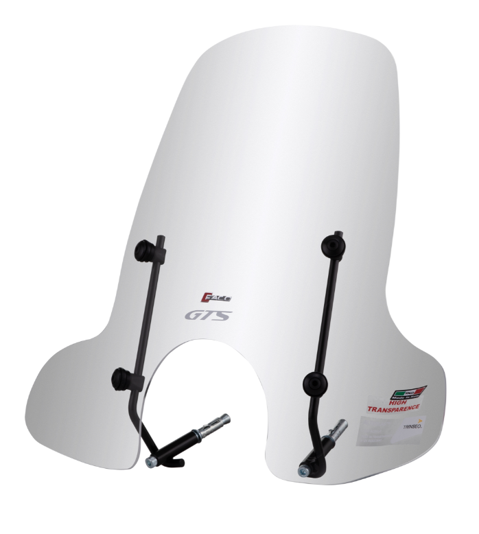 Windschild FACO hoch für Vespa GTS /​GTS Super 125/​300ccm (`23-), klar