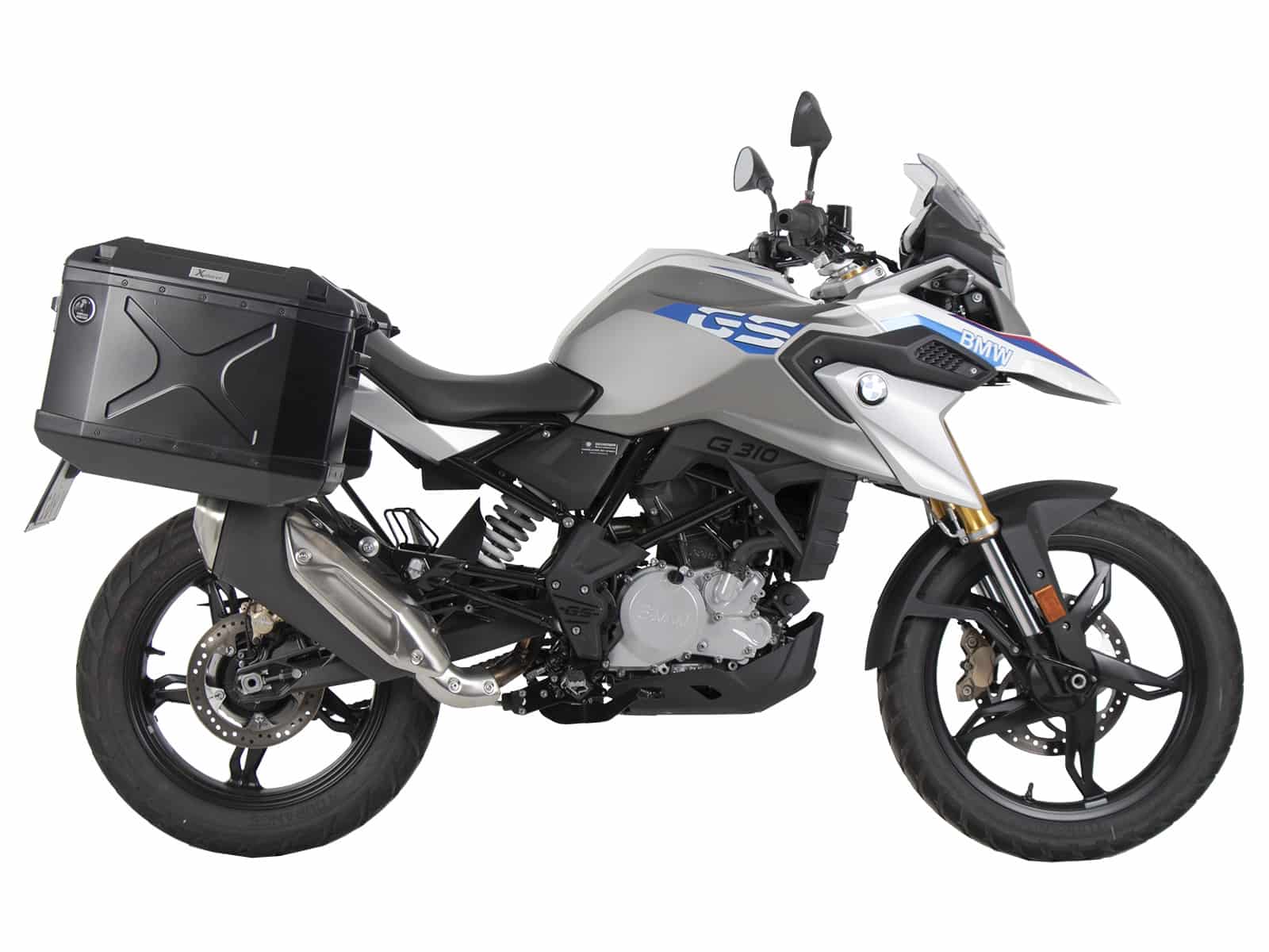 Seitenkofferträger festverschraubt schwarz für BMW G 310 GS (20-) Hepco & Becker