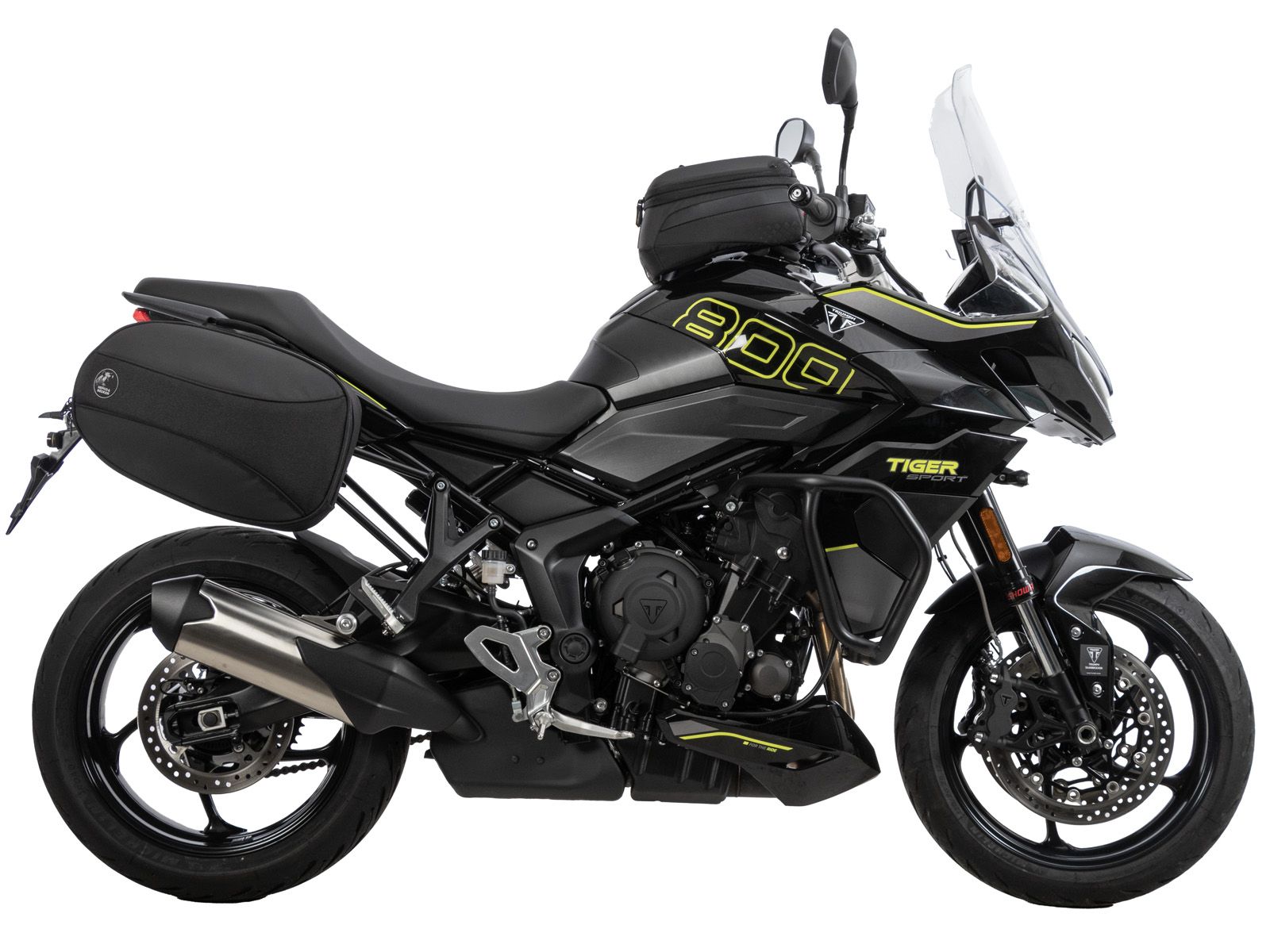 C-Bow Seitenträger schwarz für Triumph Tiger Sport 800 (25-) Hepco & Becker