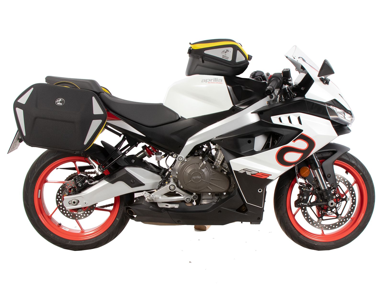 C-Bow Seitenträger schwarz für Aprilia RS 457 (24-) Hepco & Becker