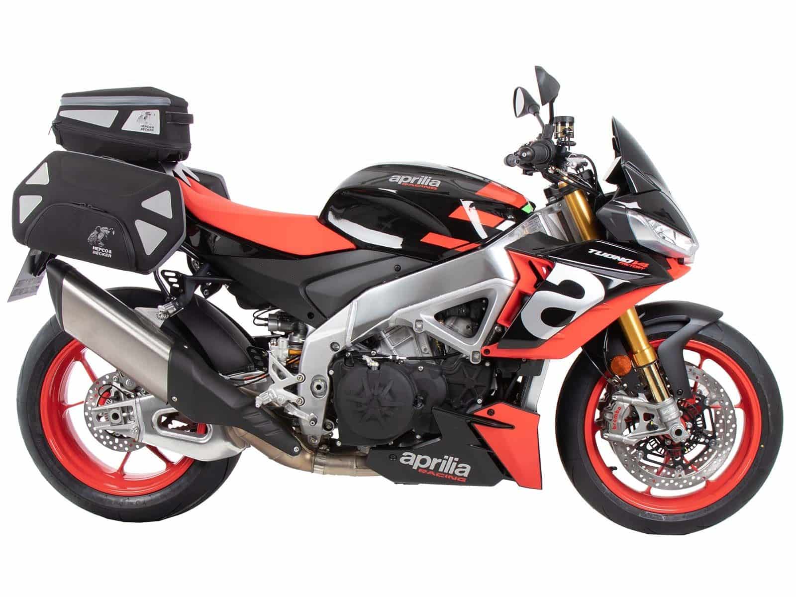 Sportrack festverschraubt schwarz für Aprilia Tuono V4 Factory /RSV 4 /RSV 4 Factory (21-24)