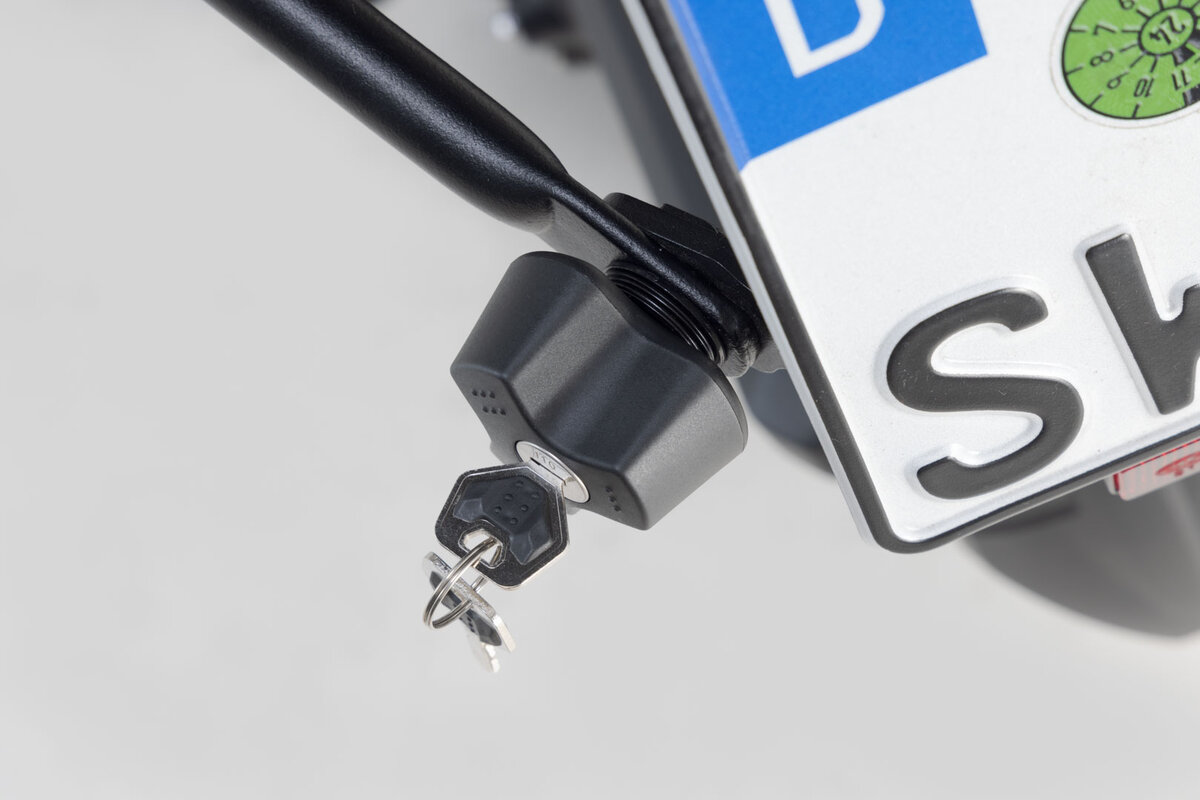 SW-Motech TRAX Schloss-Satz mit PRO Diebstahlsicherung, 9 Schlösser / 2 Schlüssel