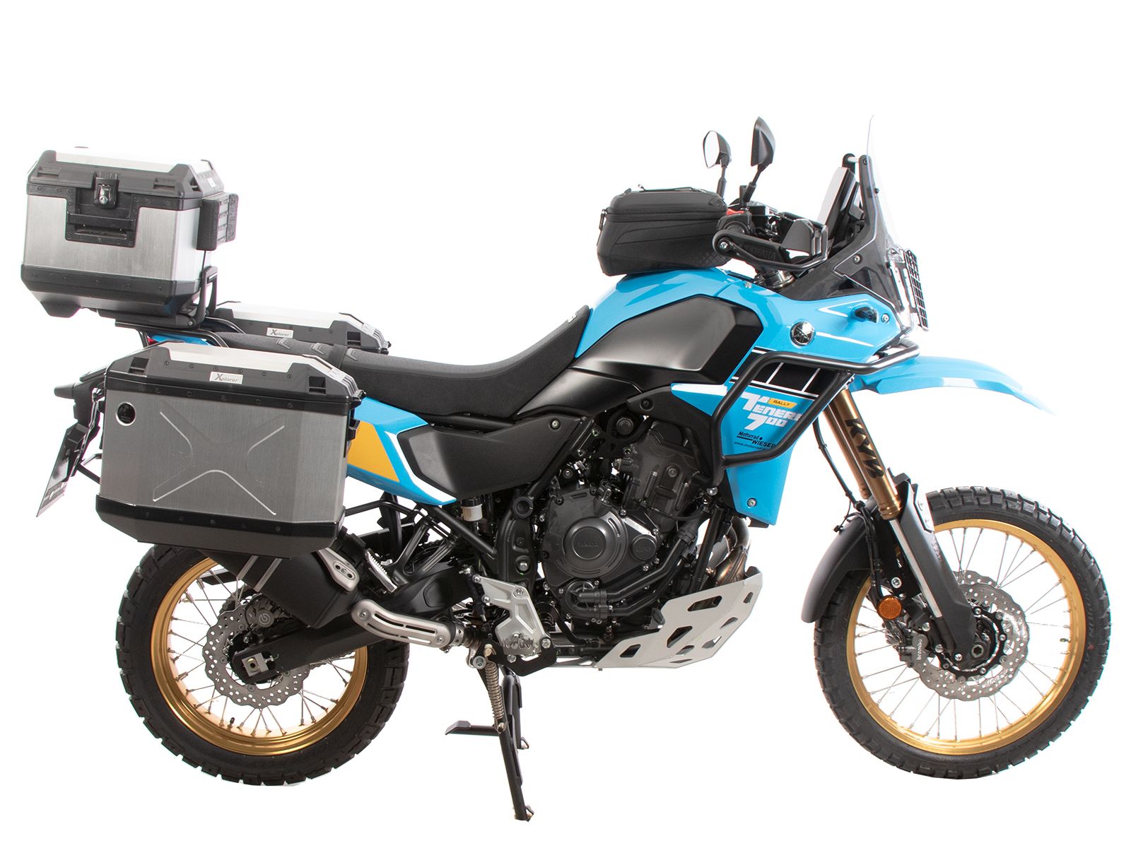 Alurack Topcaseträger schwarz für Yamaha Ténéré 700 Rally (25-) Hepco & Becker