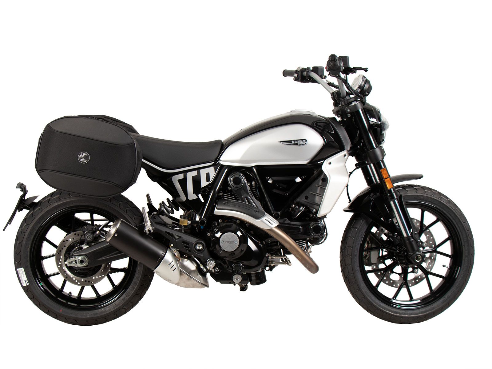 C-Bow Seitenträger schwarz für Ducati Scrambler 800 Icon (23-) Hepco & Becker