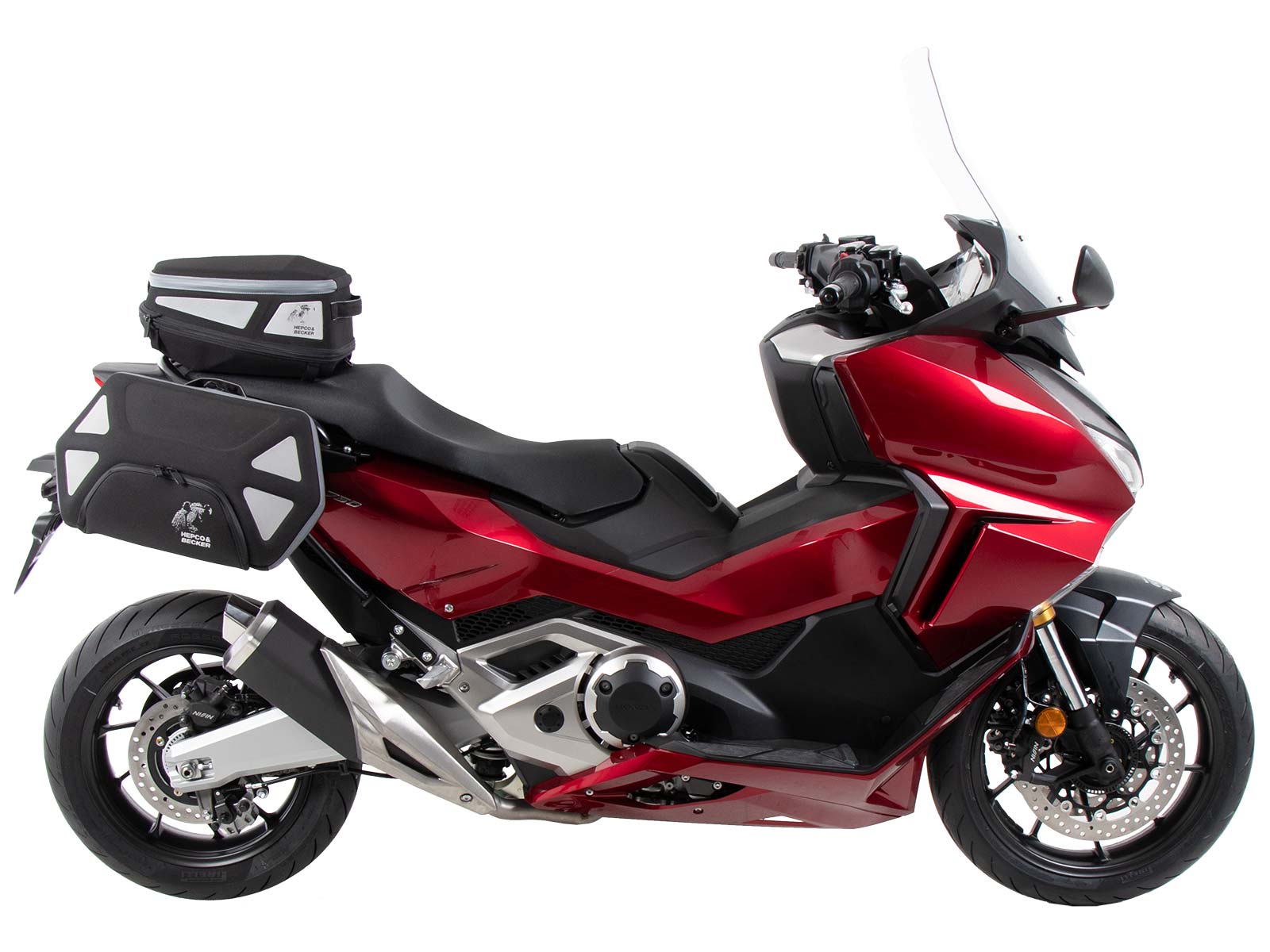 C-Bow Seitenträger schwarz für Honda NSS 750 Forza (21-) Hepco & Becker