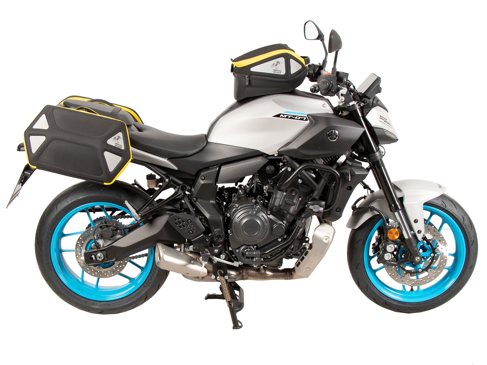 C-Bow Seitenträger schwarz für Yamaha MT-07 / Y-AMT (25- ) Hepco & Becker