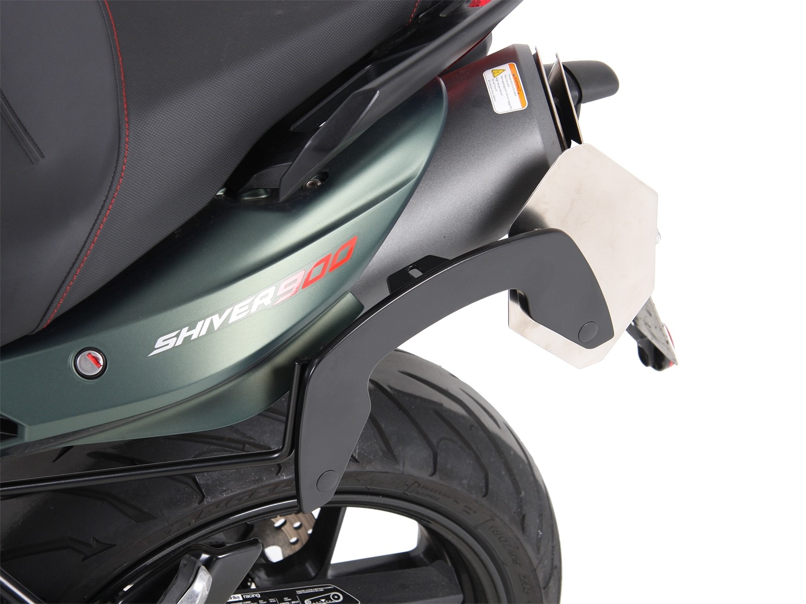 C-Bow Seitenträger schwarz für Aprilia Shiver 900 (Bj.17-) Hepco & Becker