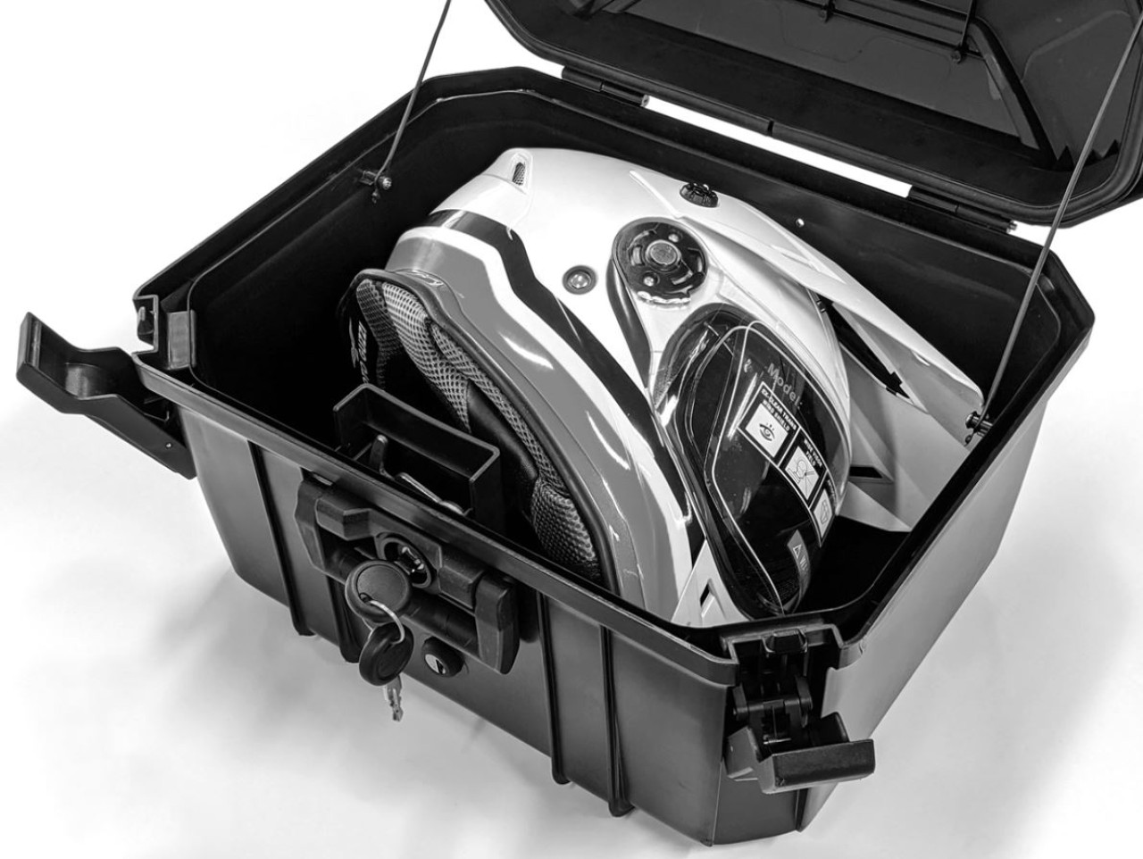 Top Case Kit mit Halteplatte 40 L für Aprilia Tuareg 660