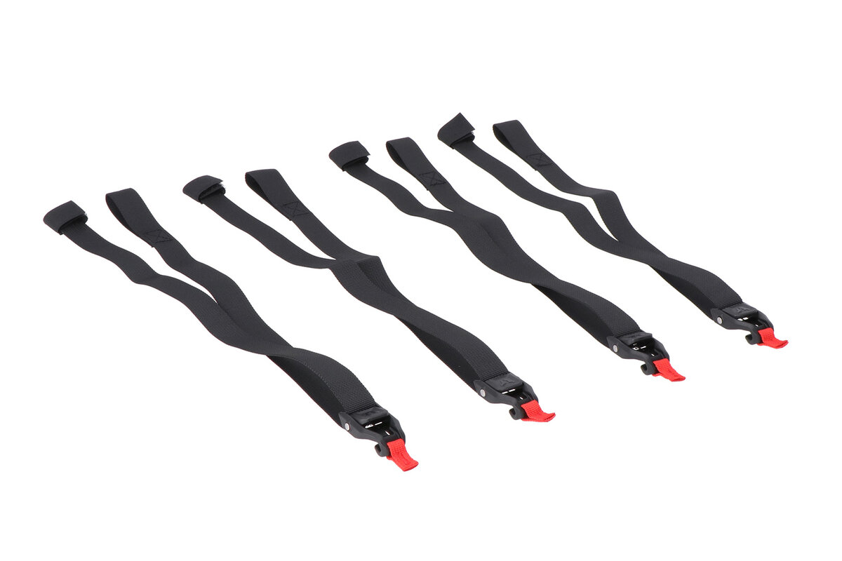 SW-Motech Gurt-Set 4 Stück für SW-Motech PRO Rackpack Hecktasche