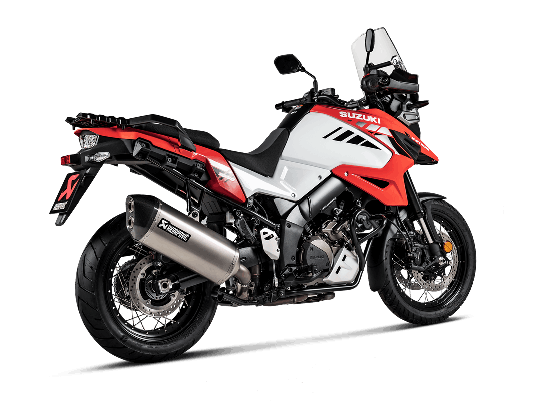 Akrapovic Slip-On Line (Titanium) Auspuff für Suzuki V-Strom 1000 (14-18) und V-Strom 1050 ab (20-23