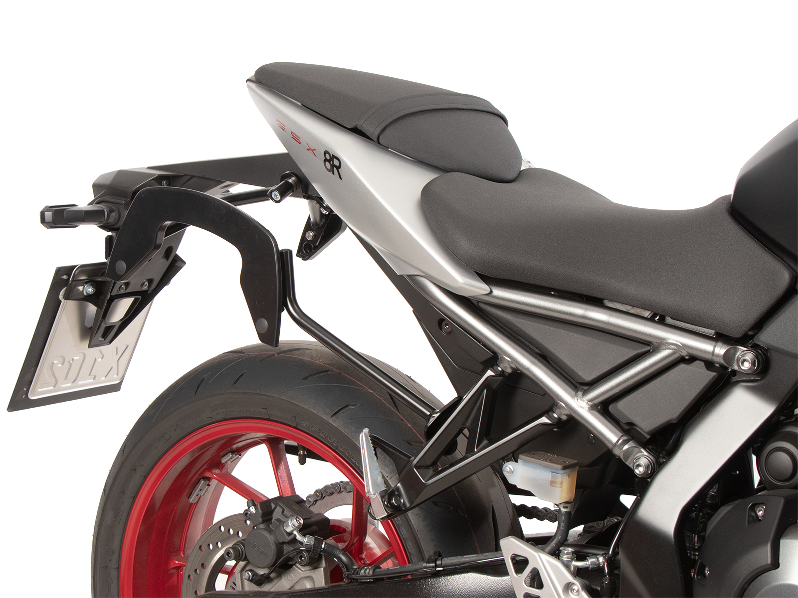 C-Bow Seitenträger schwarz für Suzuki GSX-8R (24- ) Hepco & Becker
