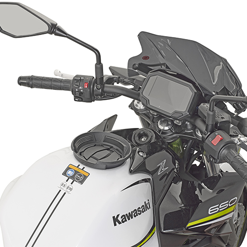 Tankbefestigung für TANKLOCK Tankrucksäcke für Kawasaki  Z 650 (Bj.17-) Givi