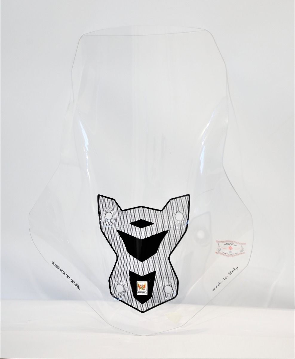 Mittelhohes Windschild klar mit Serigrafie für Aprilia SR GT 125 / 200