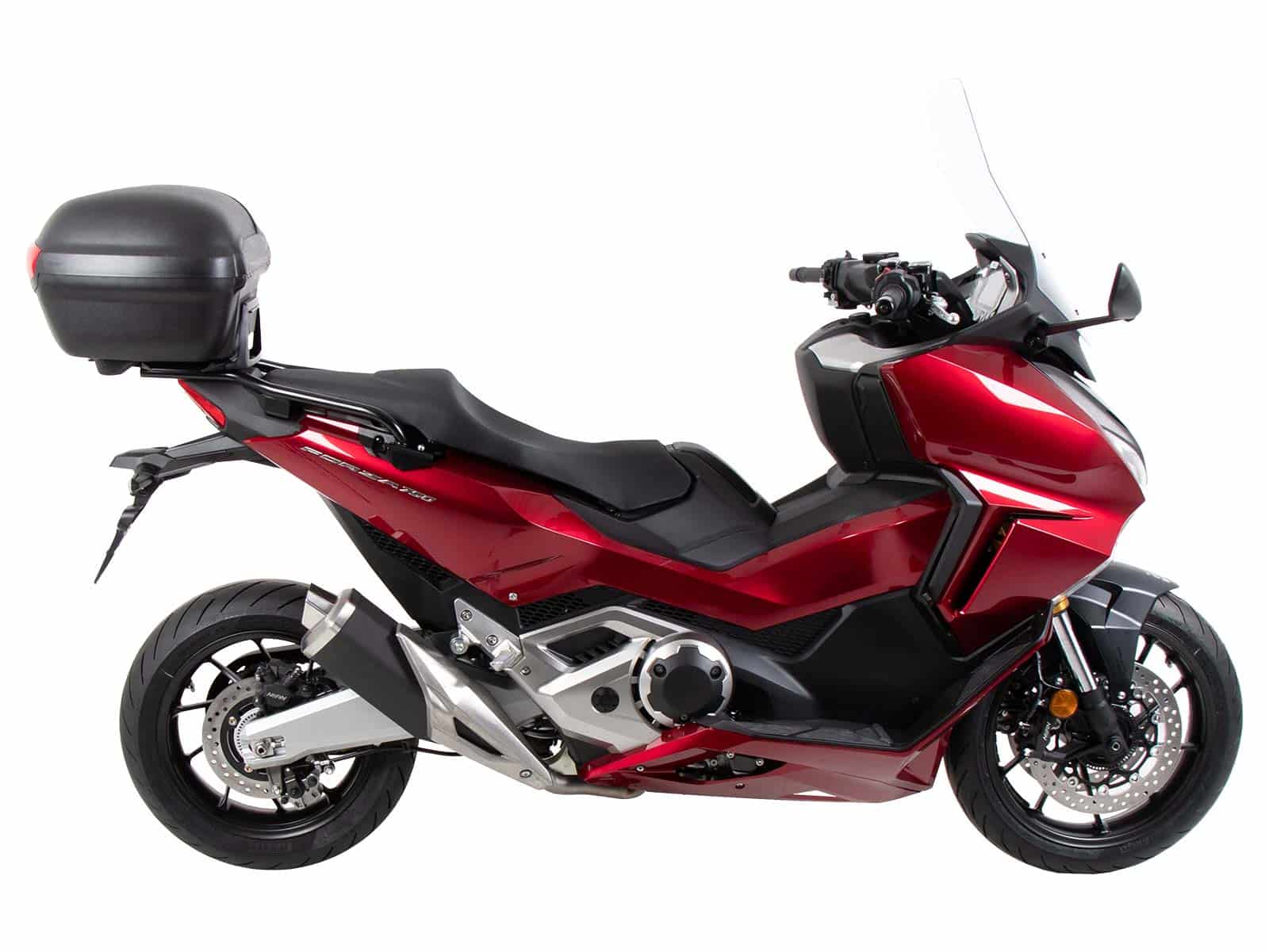 Alurack Topcaseträger schwarz für Honda NSS 750 Forza (21-) Hepco & Becker