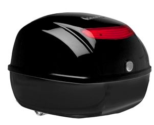 Original Topcase für Vespa S / PX - schwarz glänzend 094