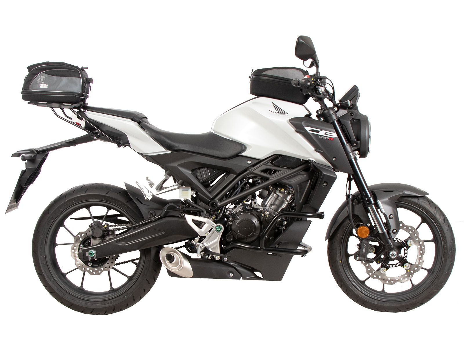 Hecktasche Street Basic schwarz für Sportracks und Smartraks Hepco & Becker