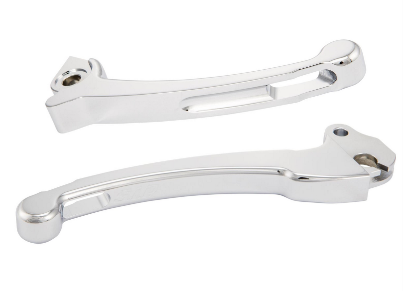 Sporthebel Set Kupplung/Bremse für Vespa PX 125 -150ccm, HBZ Hengtong, rechts/links, chrom