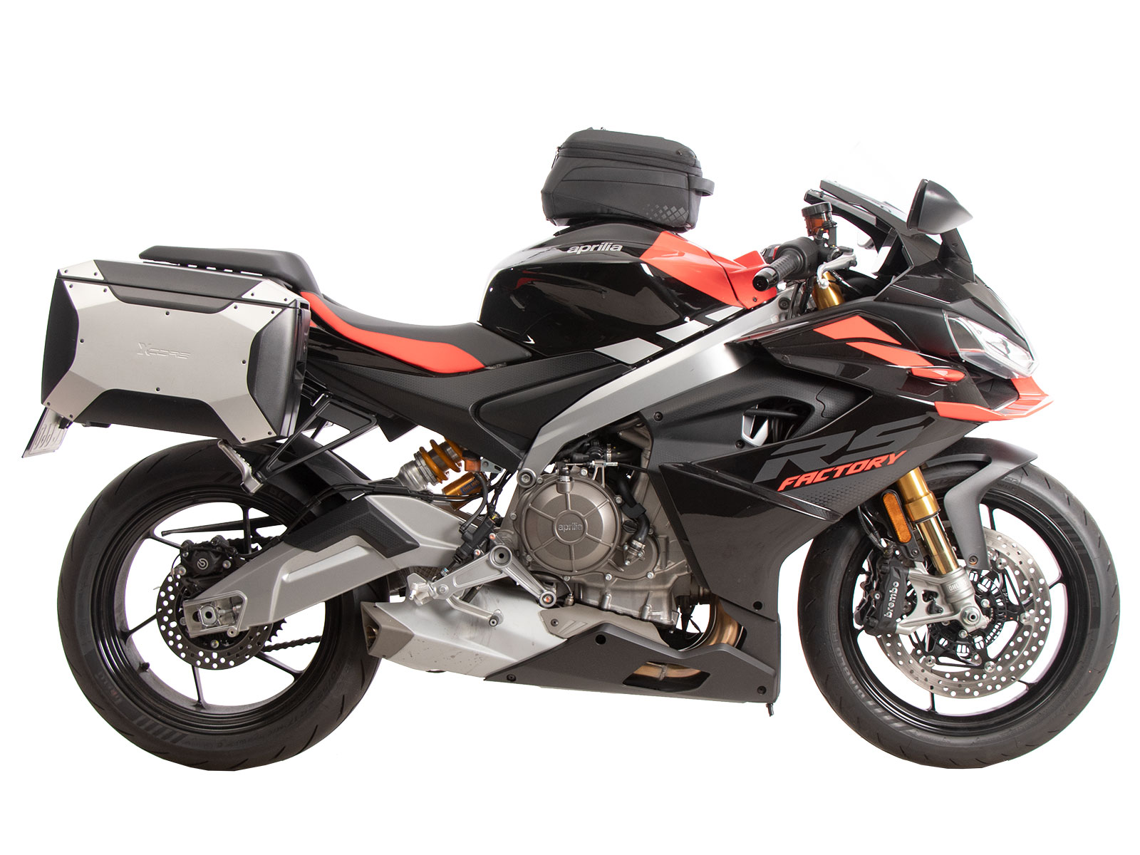 C-Bow Seitenträger schwarz für Aprilia RS 660 / Factory (25-) Hepco & Becker