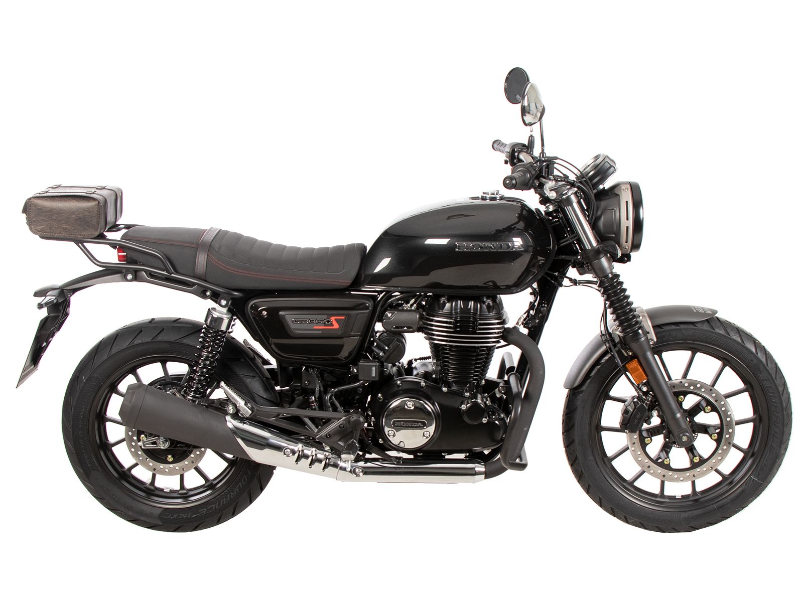 Rohrgepäckbrücke schwarz für Honda GB 350 S (25-) Hepco & Becker