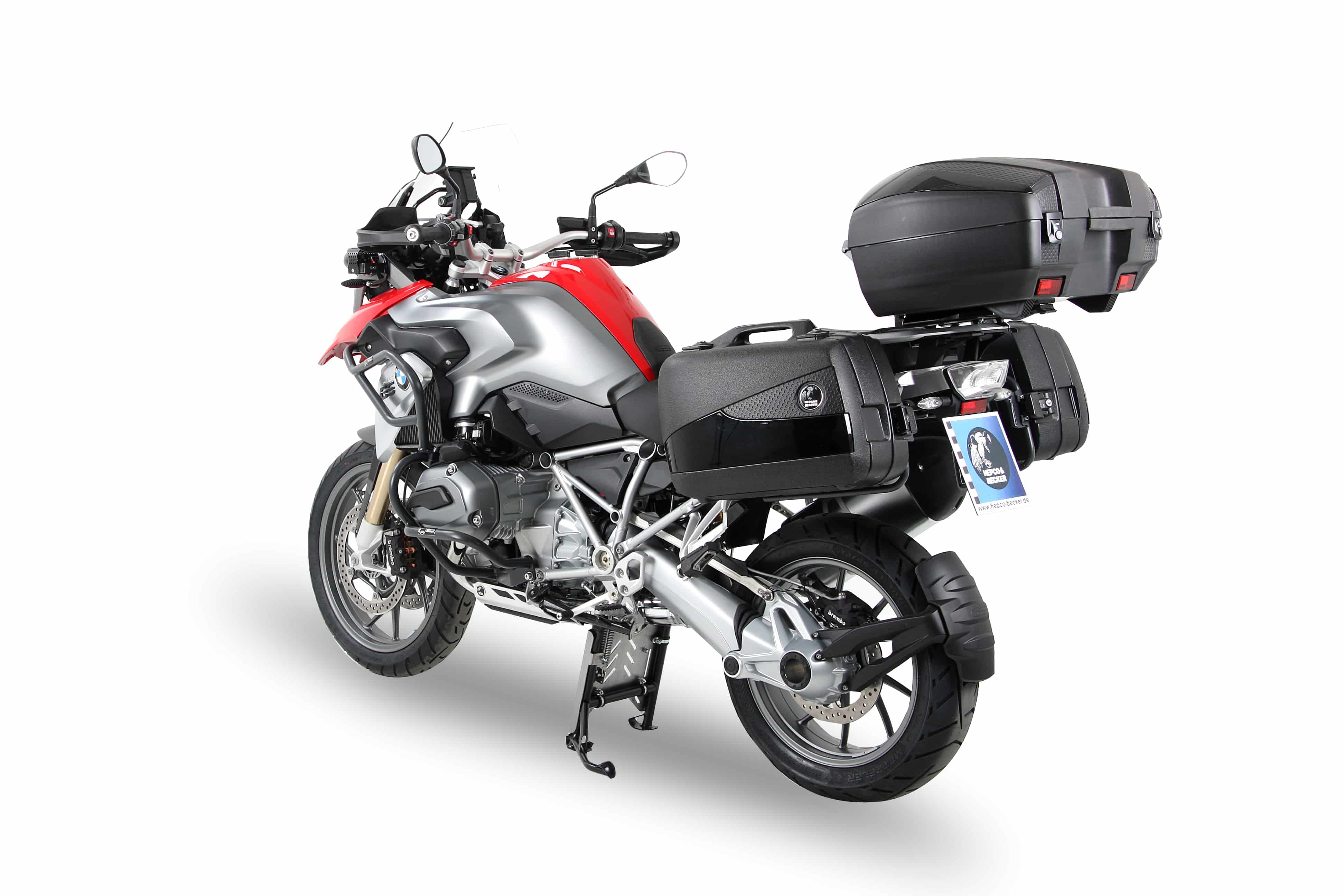 Seitenkofferträger Lock-it schwarz für BMW R 1250 GS Adventure (19-24) Hepco & Becker