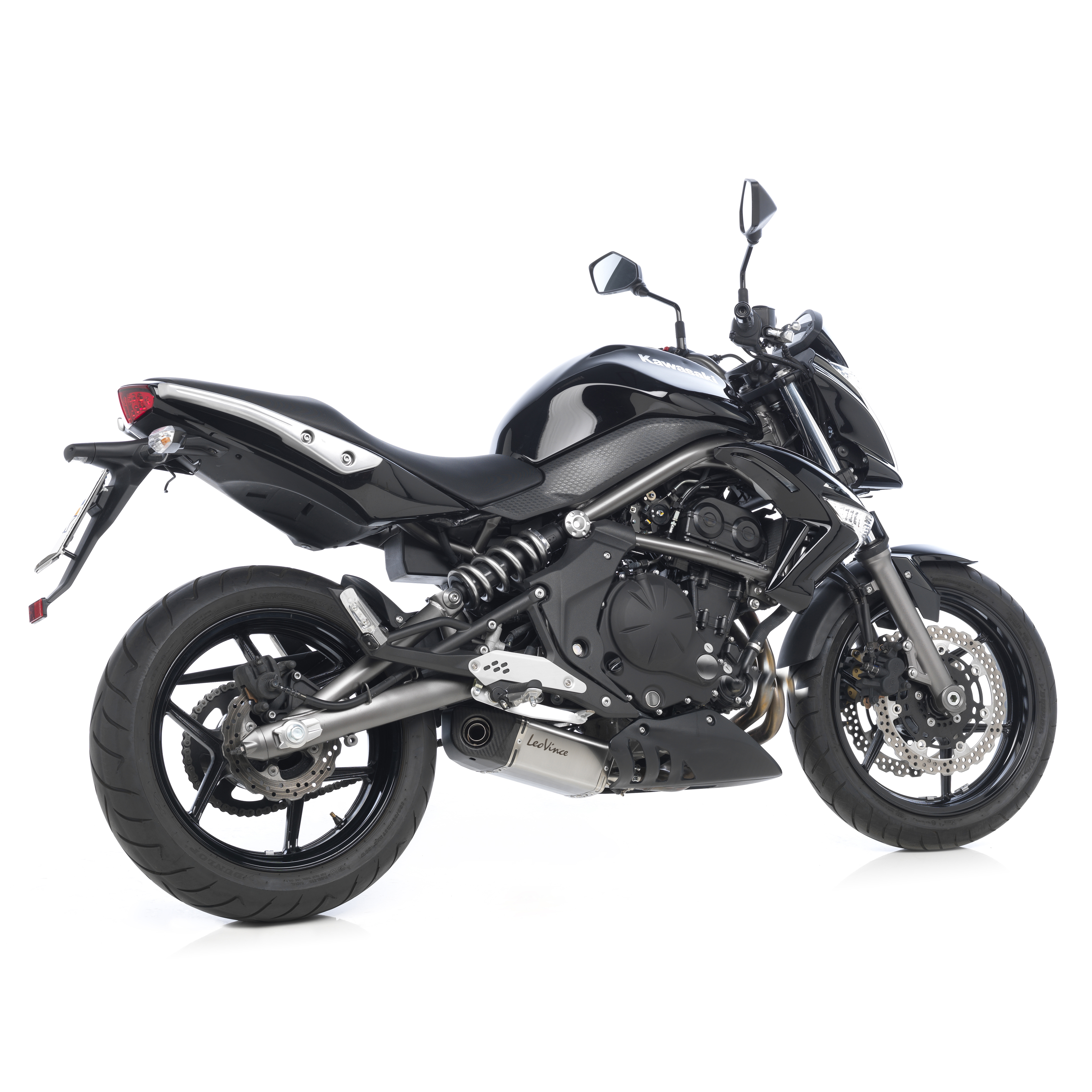 LeoVince Auspuffanlage Underbody Evo 2, Slip On für Kawasaki ER-6n/f / Ninja 650R / Versys 650